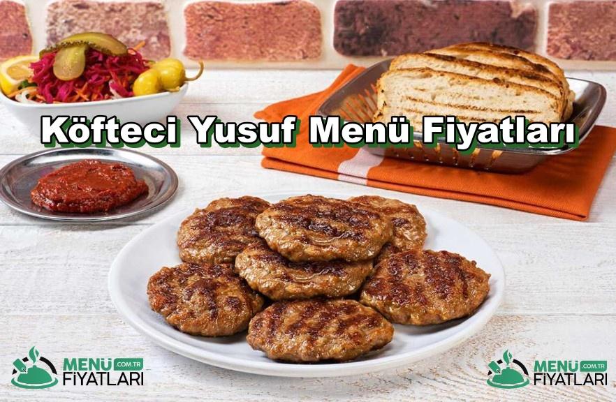 Köfteci Yusuf Menü Fiyatları