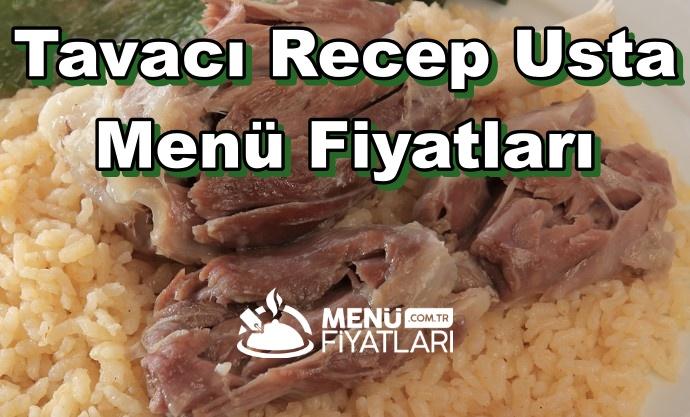 Tavacı Recep Usta Menü Fiyatları