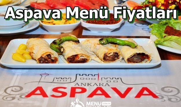 Aspava Menü Fiyatları