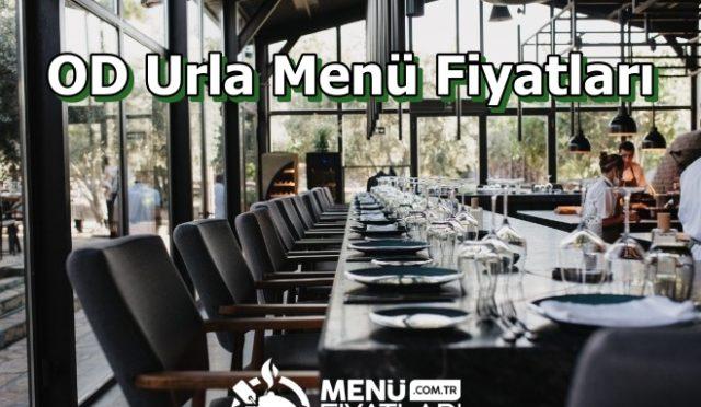 OD Urla Menü Fiyatları